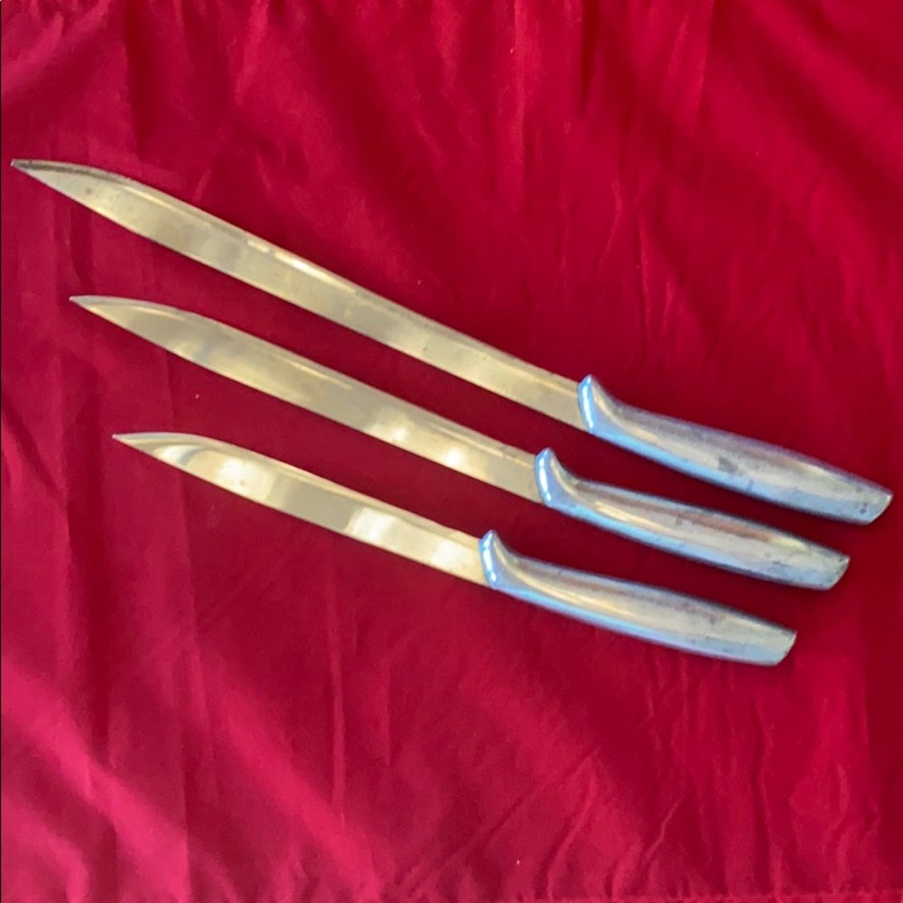 Vintage Gerber Craving Knife Set